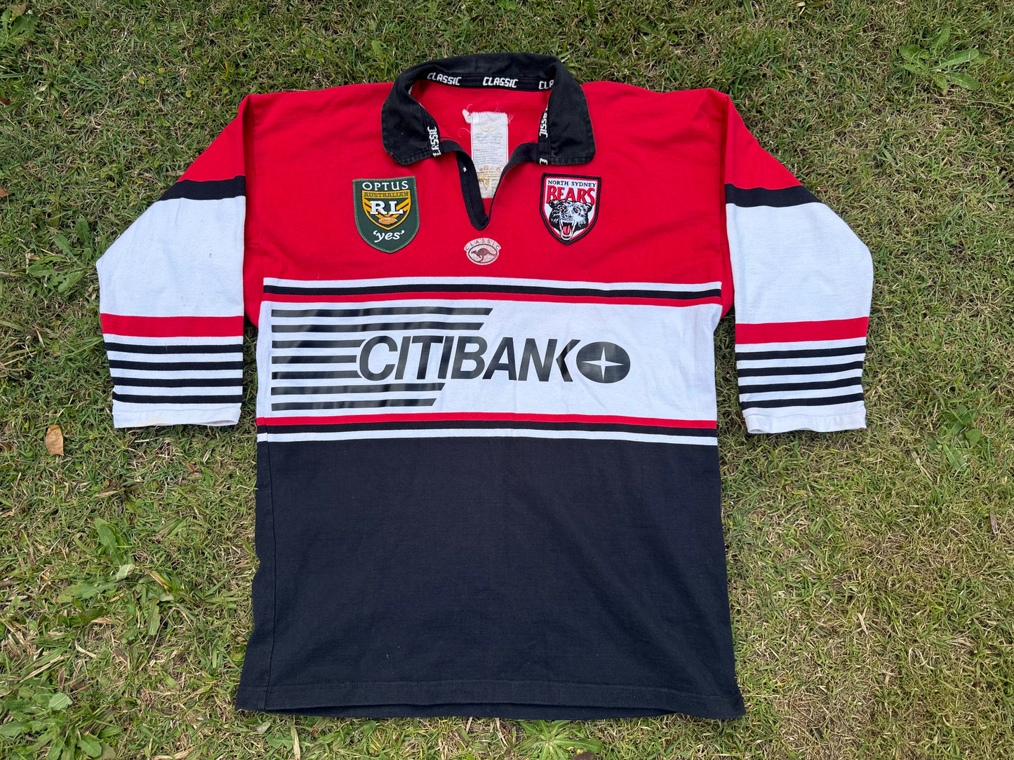 1996 North Sydney Bears home Jersey