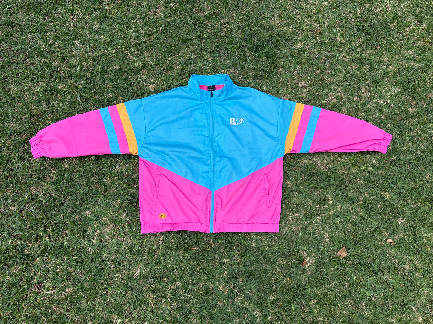 Retro Club Pink & Blue Jacket