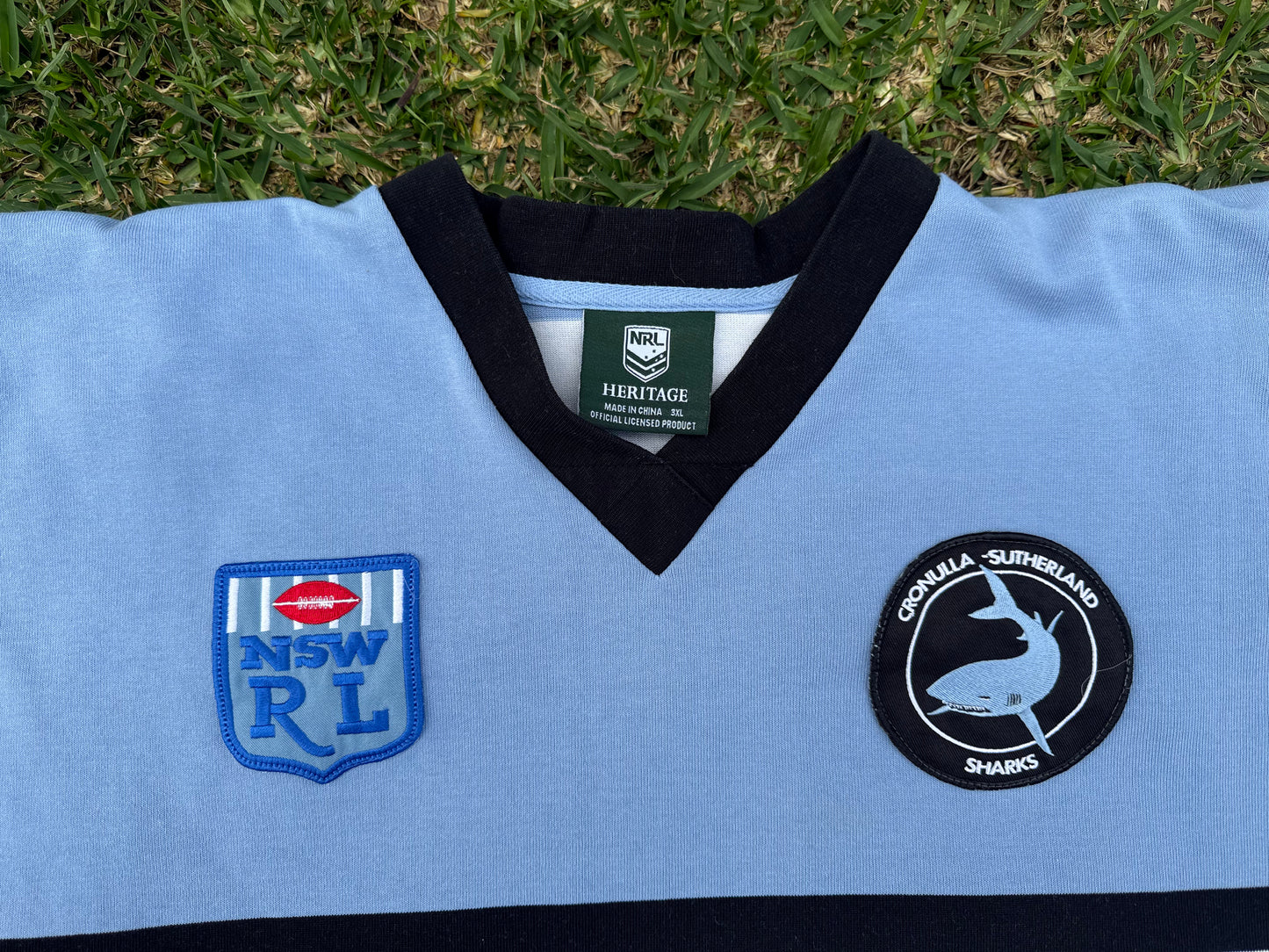 1988 Cronulla Sharks Retro Remake Jersey (3XL)