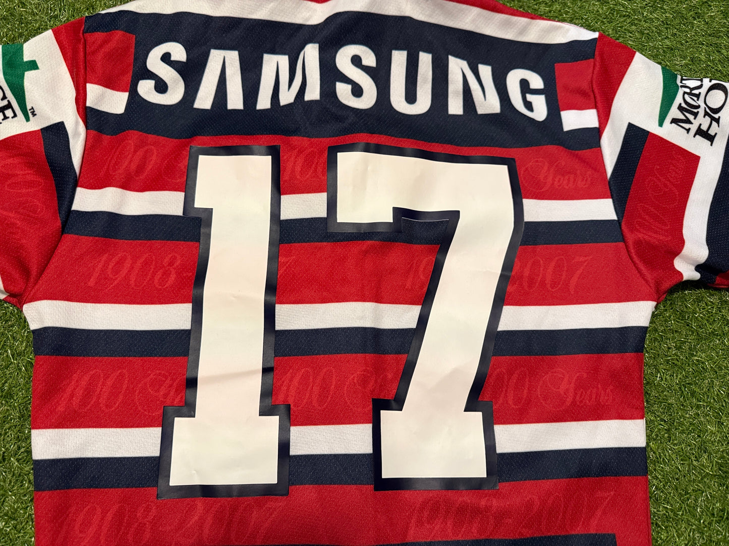 2007 Sydney Roosters Heritage Player Issue Jersey (XS)