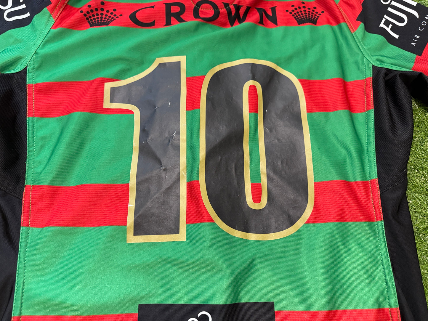 2015 South Sydney Rabbitohs David Tyrrell spare Home Jersey v2 (L)