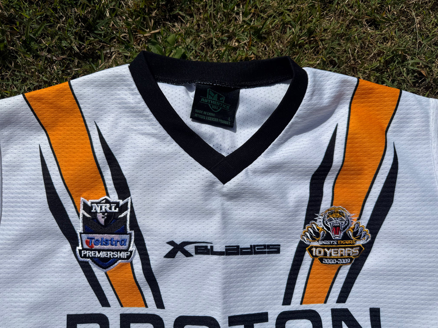 2009 Wests Tigers Foundation Cup Jersey (L)