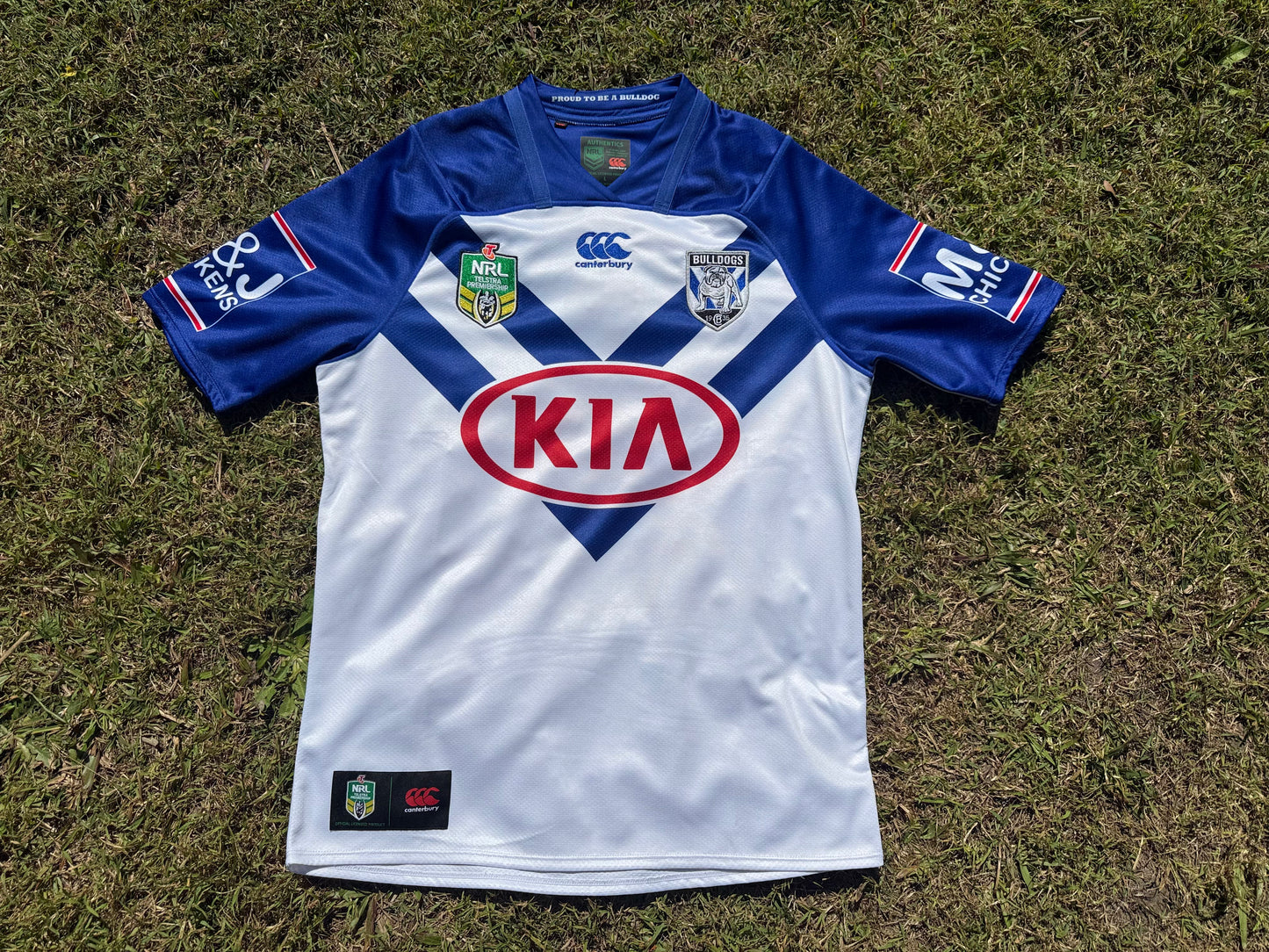 2018 Canterbury Bankstown Bulldogs Home Jersey (L)