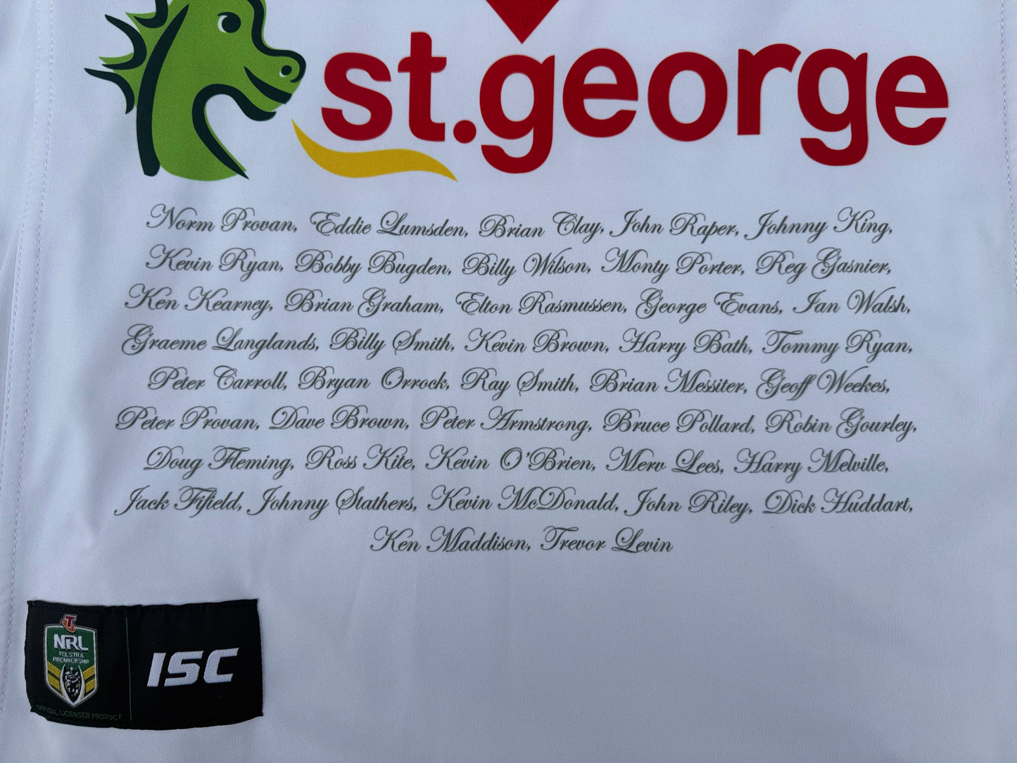 2016 St George Illawarra Dragons Heritage Jersey (L)
