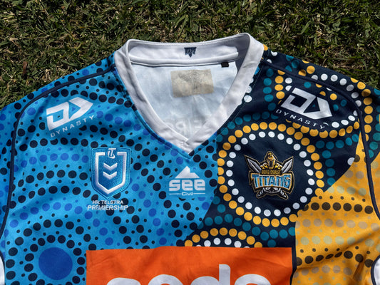 2021 Gold Coast Titans Indigenous Jersey (3XL)