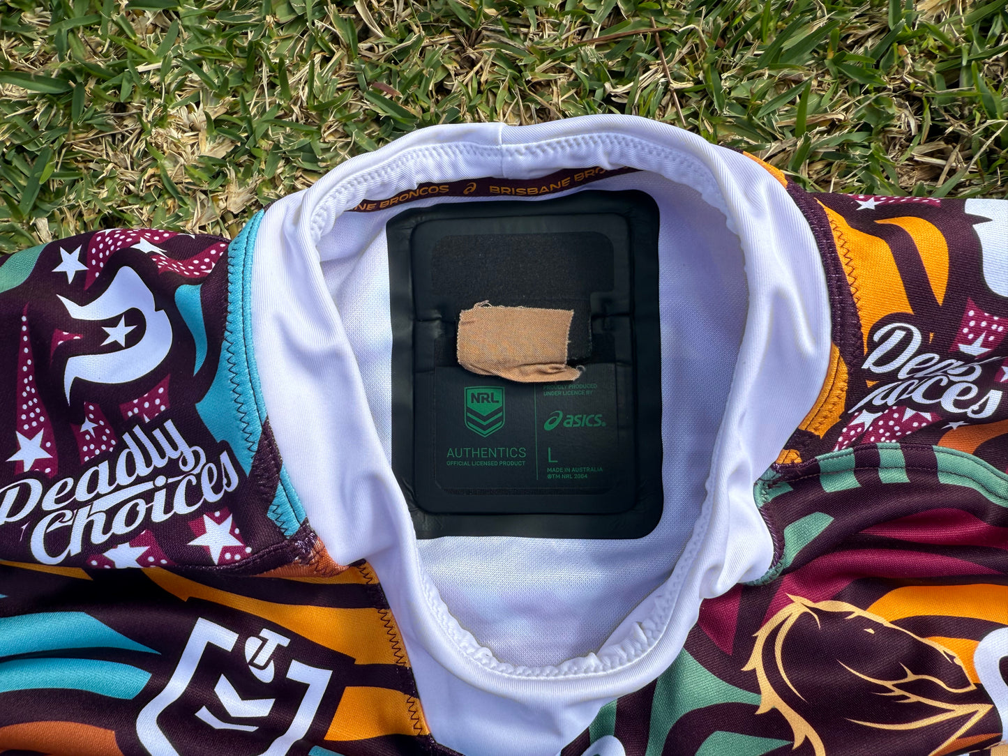 2023 Brisbane Broncos Indigenous Selwyn Cobbo Match Issue (M)