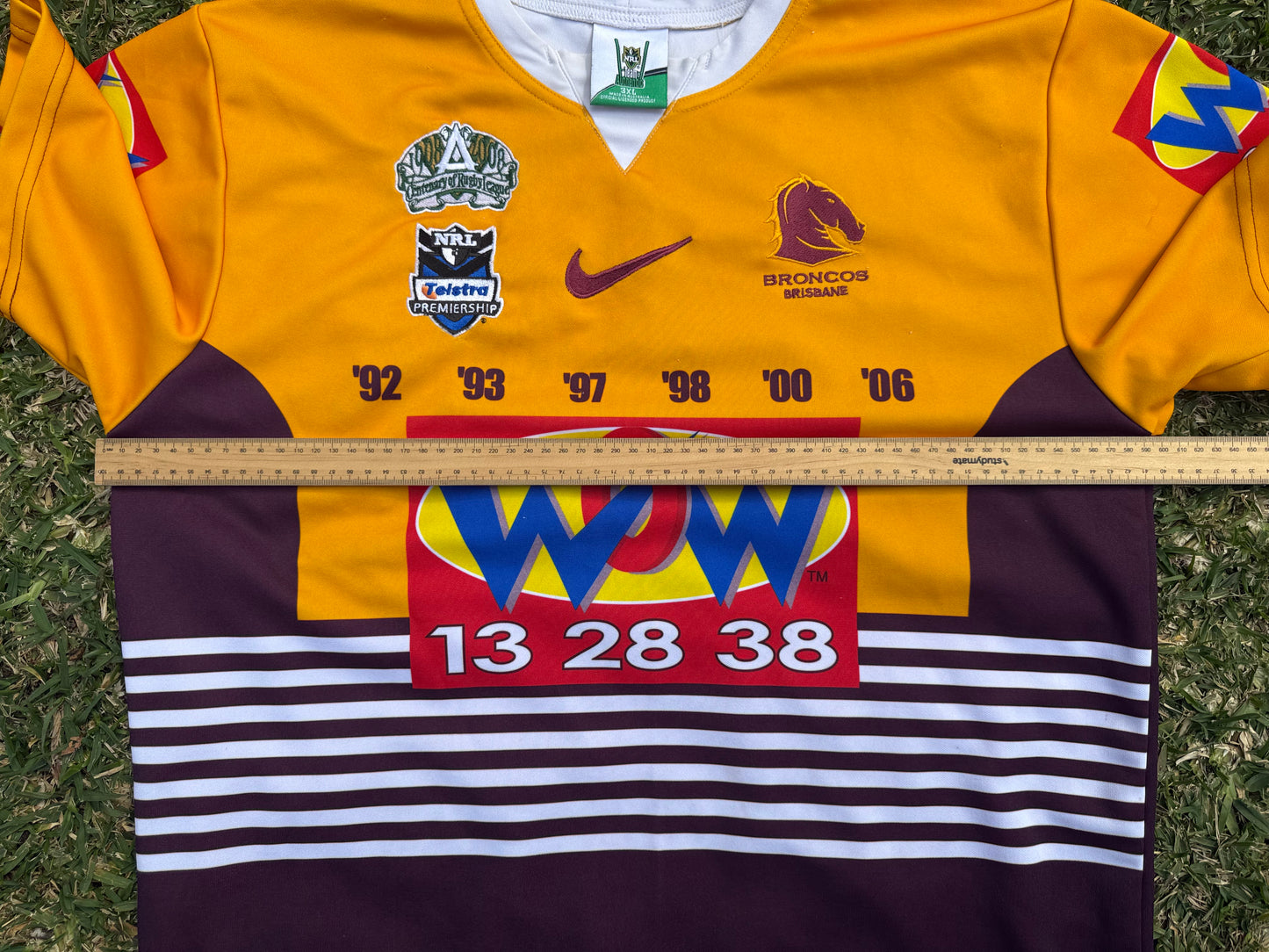 2008 Brisbane Broncos Heritage Jersey (2XL)