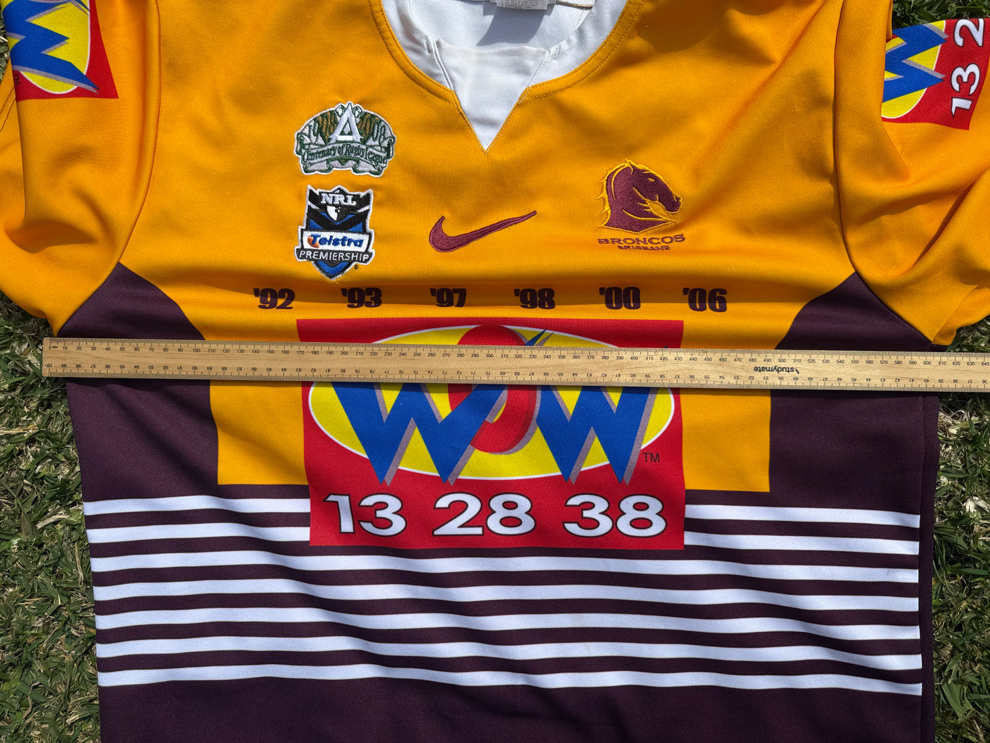 2008 Brisbane Broncos Heritage Jersey (2XL)