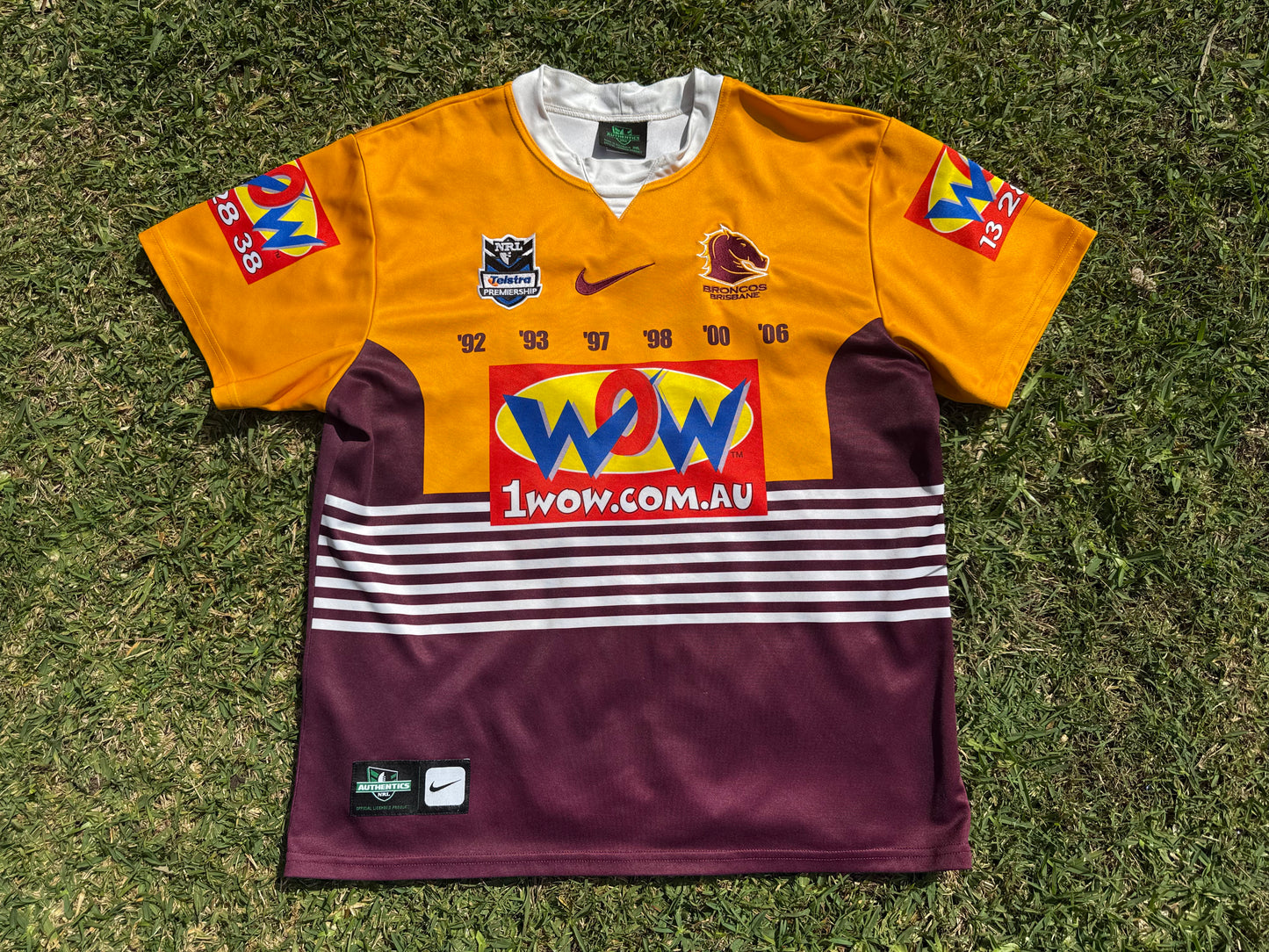 2010 Brisbane Broncos Heritage Jersey (2XL)