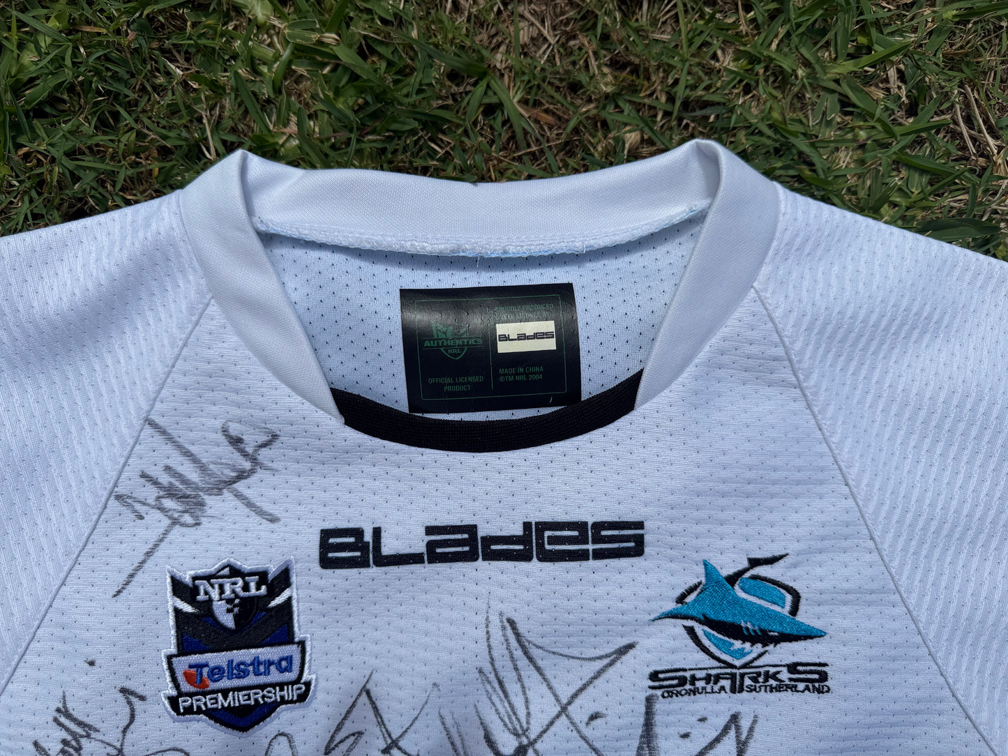 2011 Cronulla Sharks Home Signed Jersey (S)