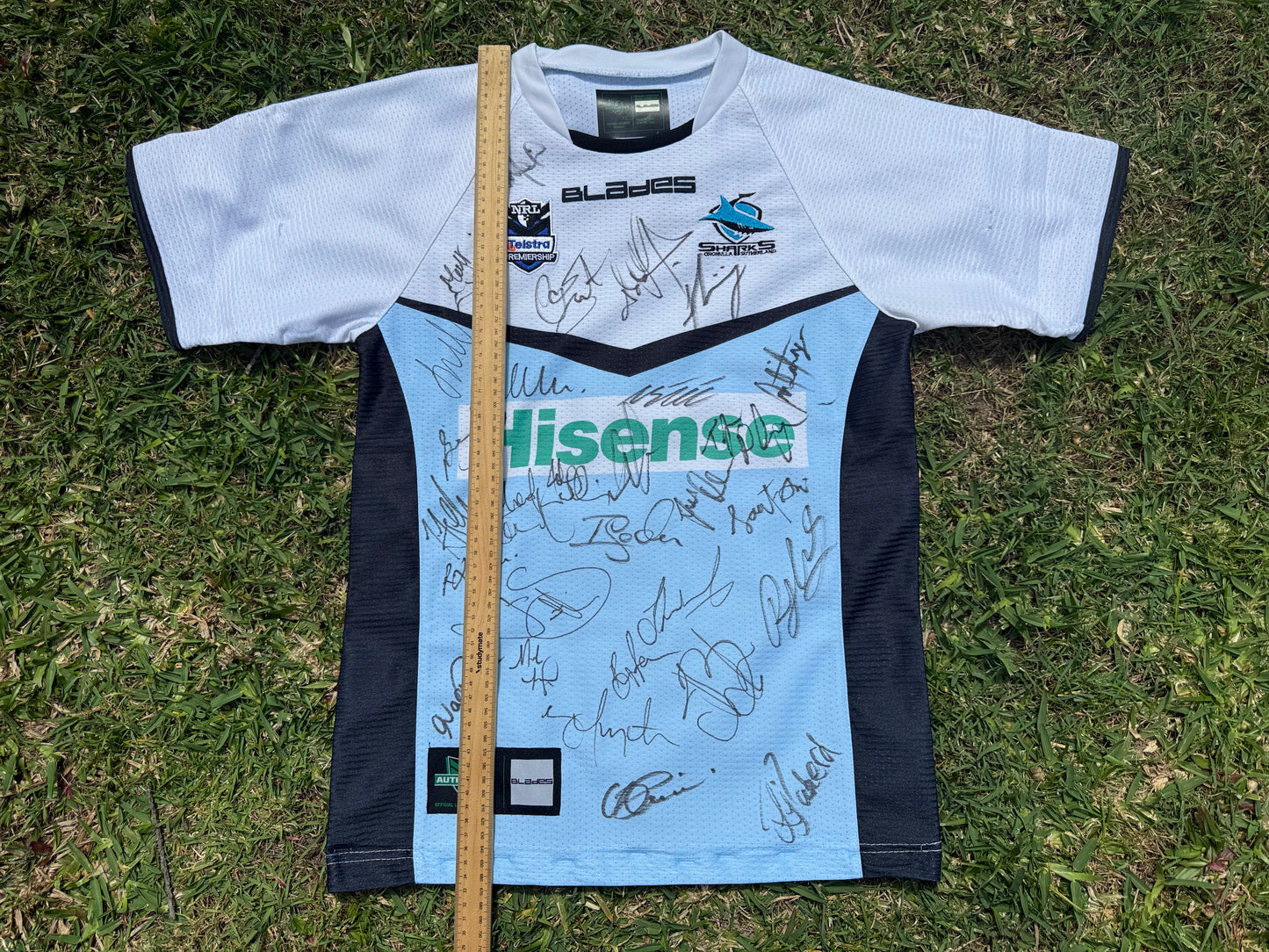 2011 Cronulla Sharks Home Signed Jersey (S)