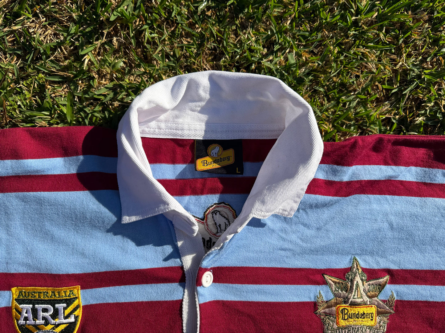 2008 Australian Kangaroos Centenary Test Jersey long sleeve (2XL)
