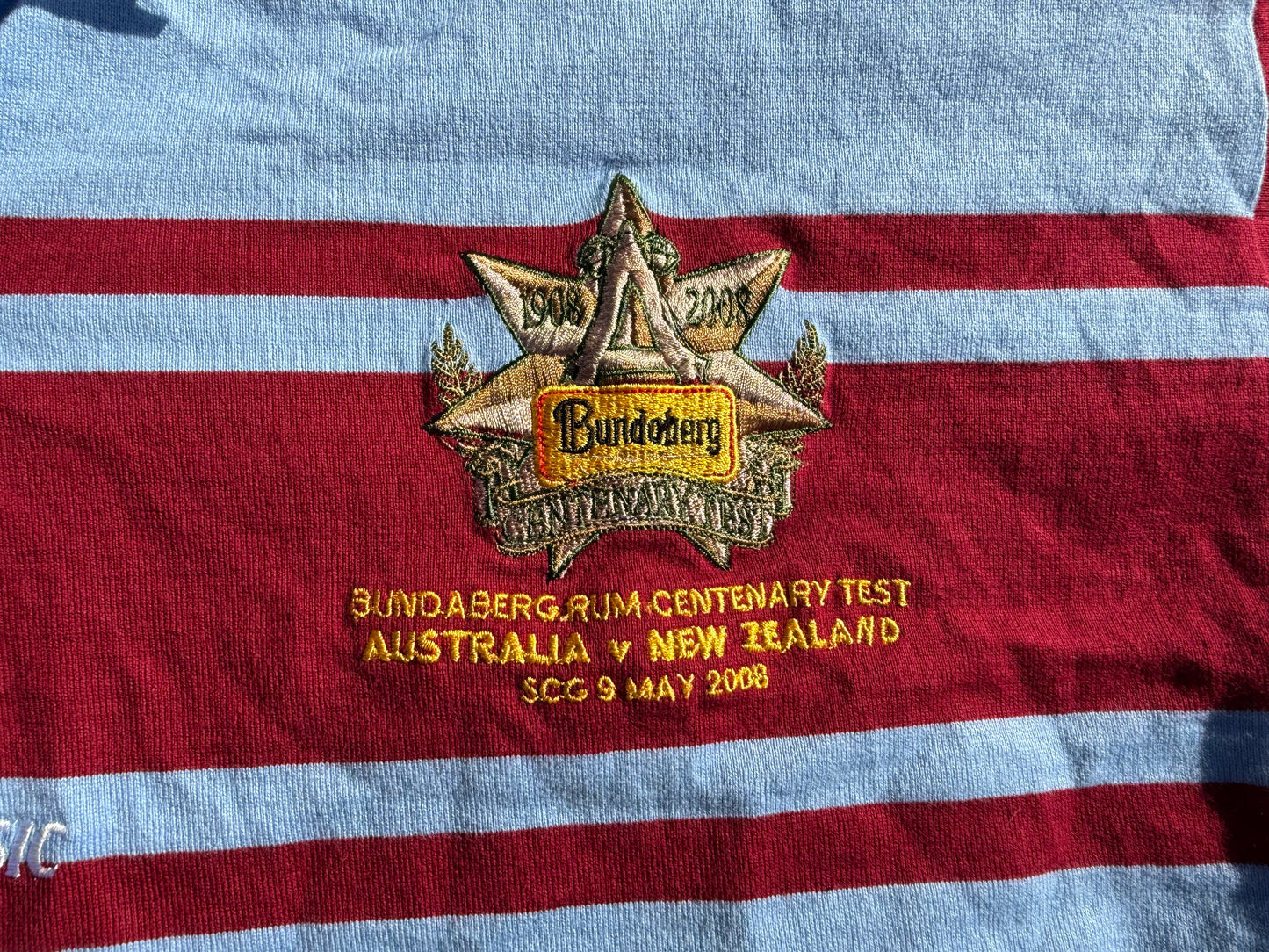 2008 Australian Kangaroos Centenary Test Jersey long sleeve (2XL)