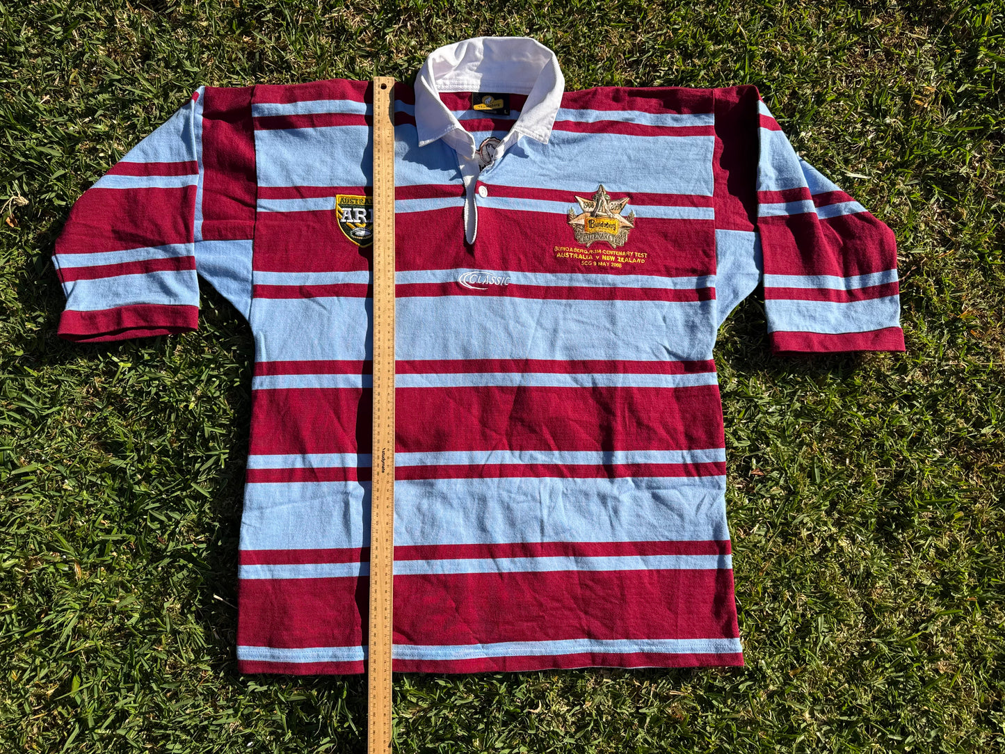 2008 Australian Kangaroos Centenary Test Jersey long sleeve (2XL)