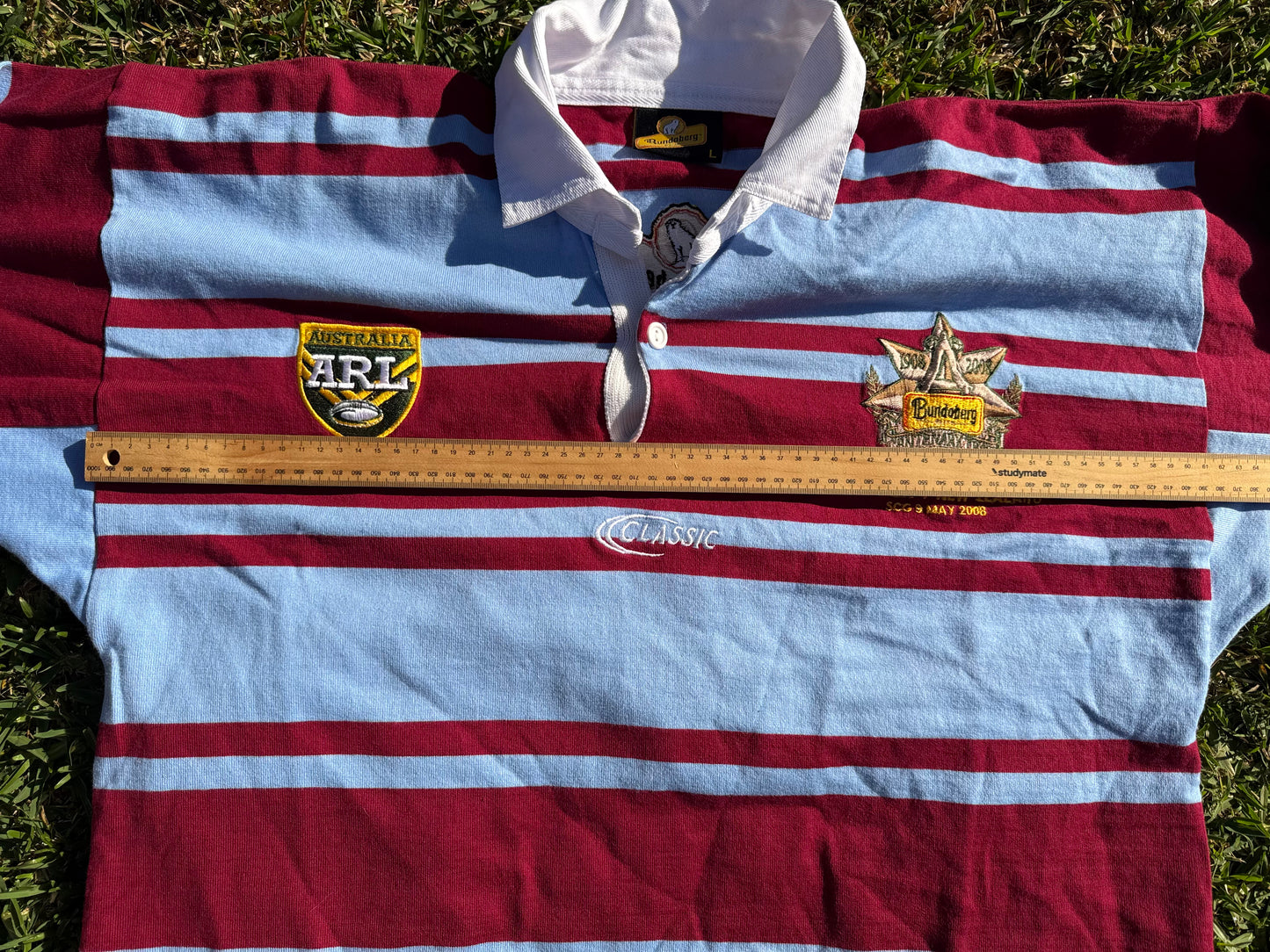 2008 Australian Kangaroos Centenary Test Jersey long sleeve (2XL)