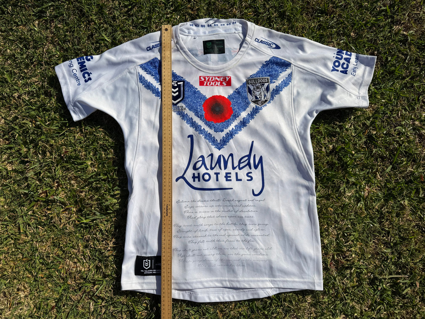 2023 Canterbury Bankstown Bulldogs Anzac Jersey (L)