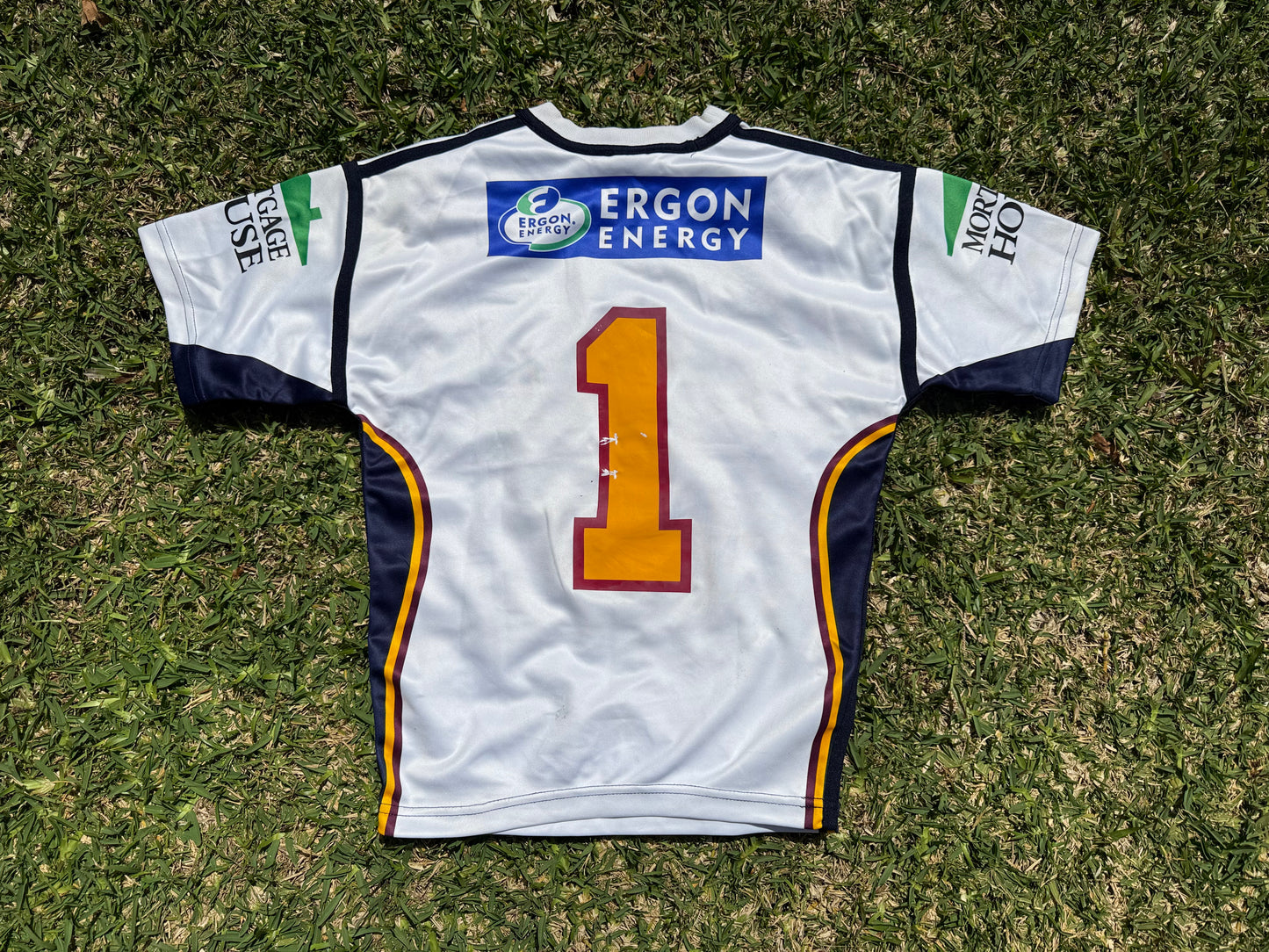 2004 Brisbane Broncos Player Issue Karmichael Hunt Signed (M)