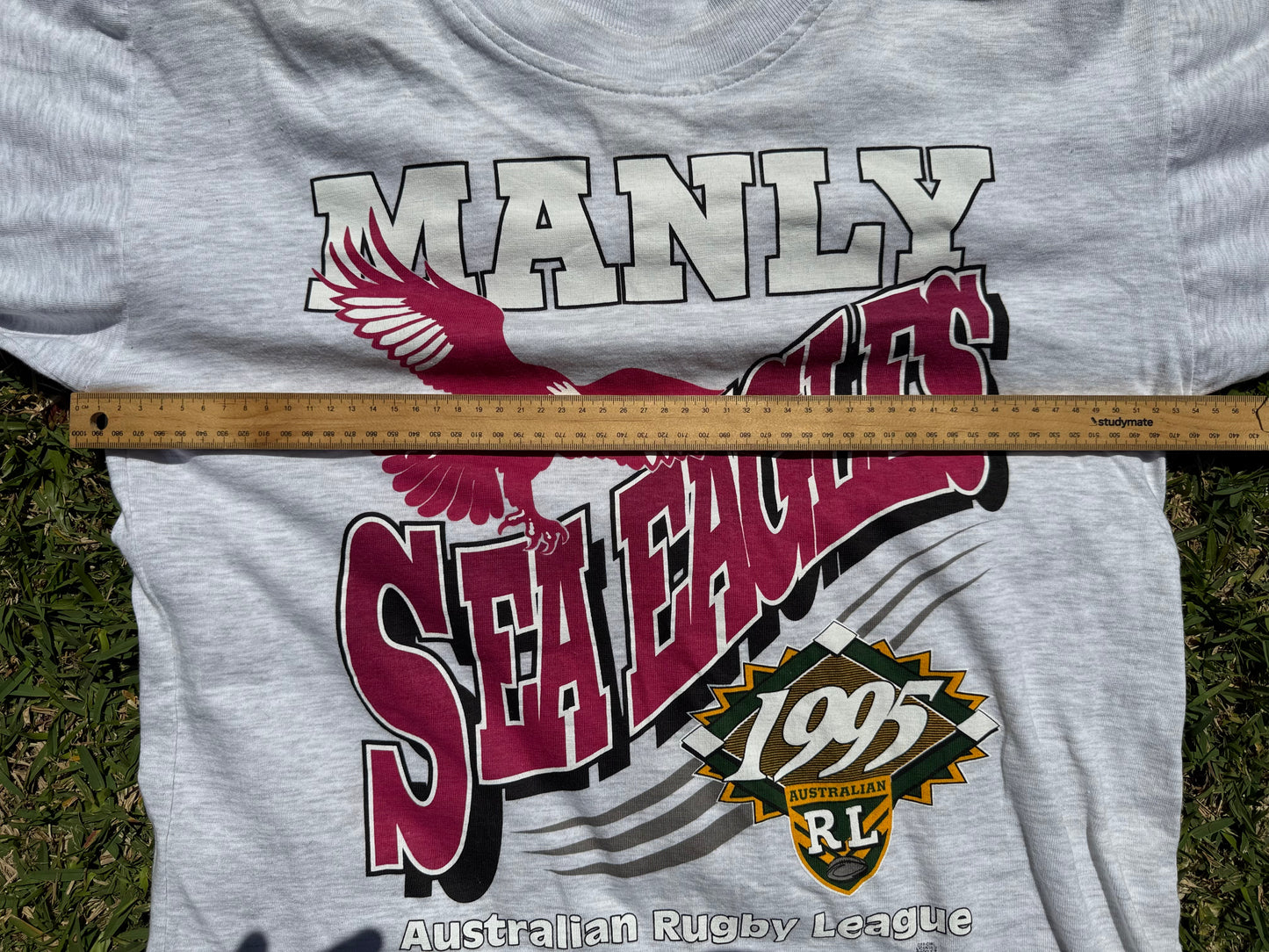 1995 Manly Sea Eagles Full Boar Tee (M)