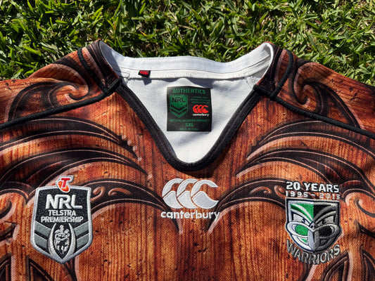 2015 NZ Warriors Heritage Jersey (5XL)