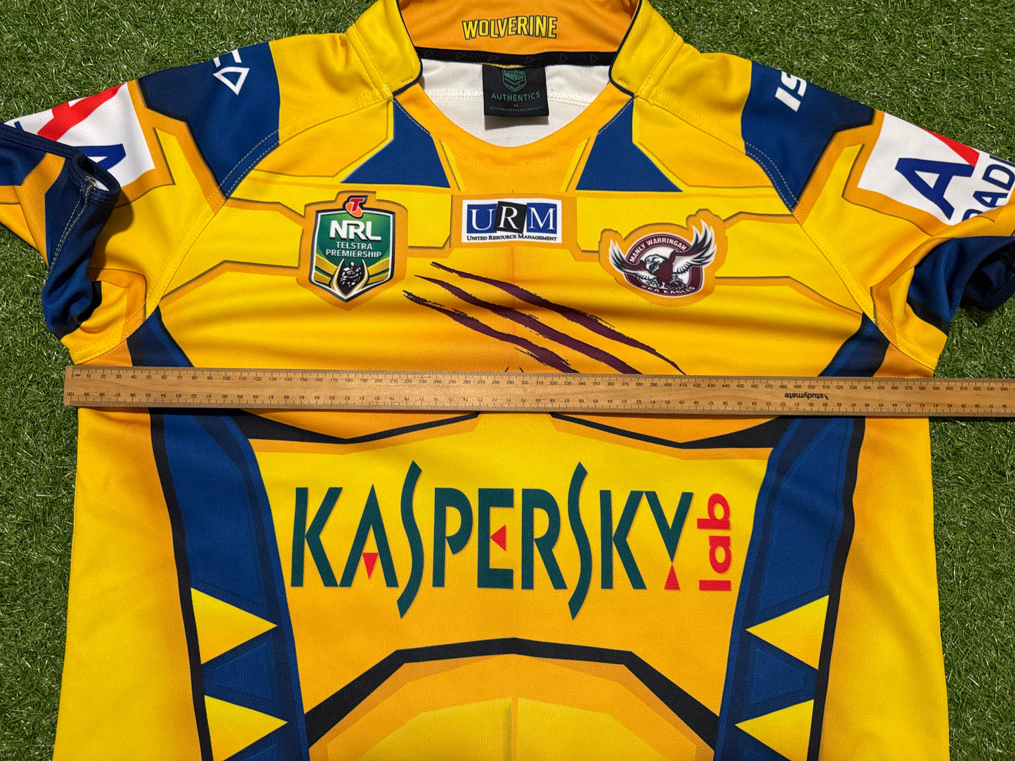 2014 Manly SeaEagles Wolverine Marvel Jersey (XL)