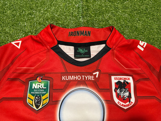2014 St George Illawarra Ironman Marvel Jersey (L)