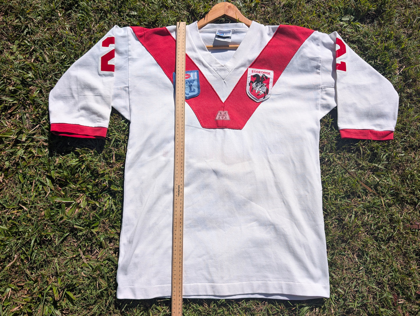 1990 St George Dragons Home Long Sleeve (L)