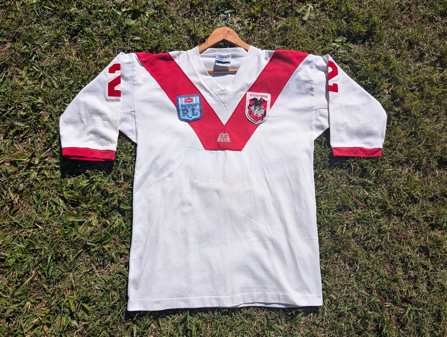 1990 St George Dragons Home Long Sleeve (L)