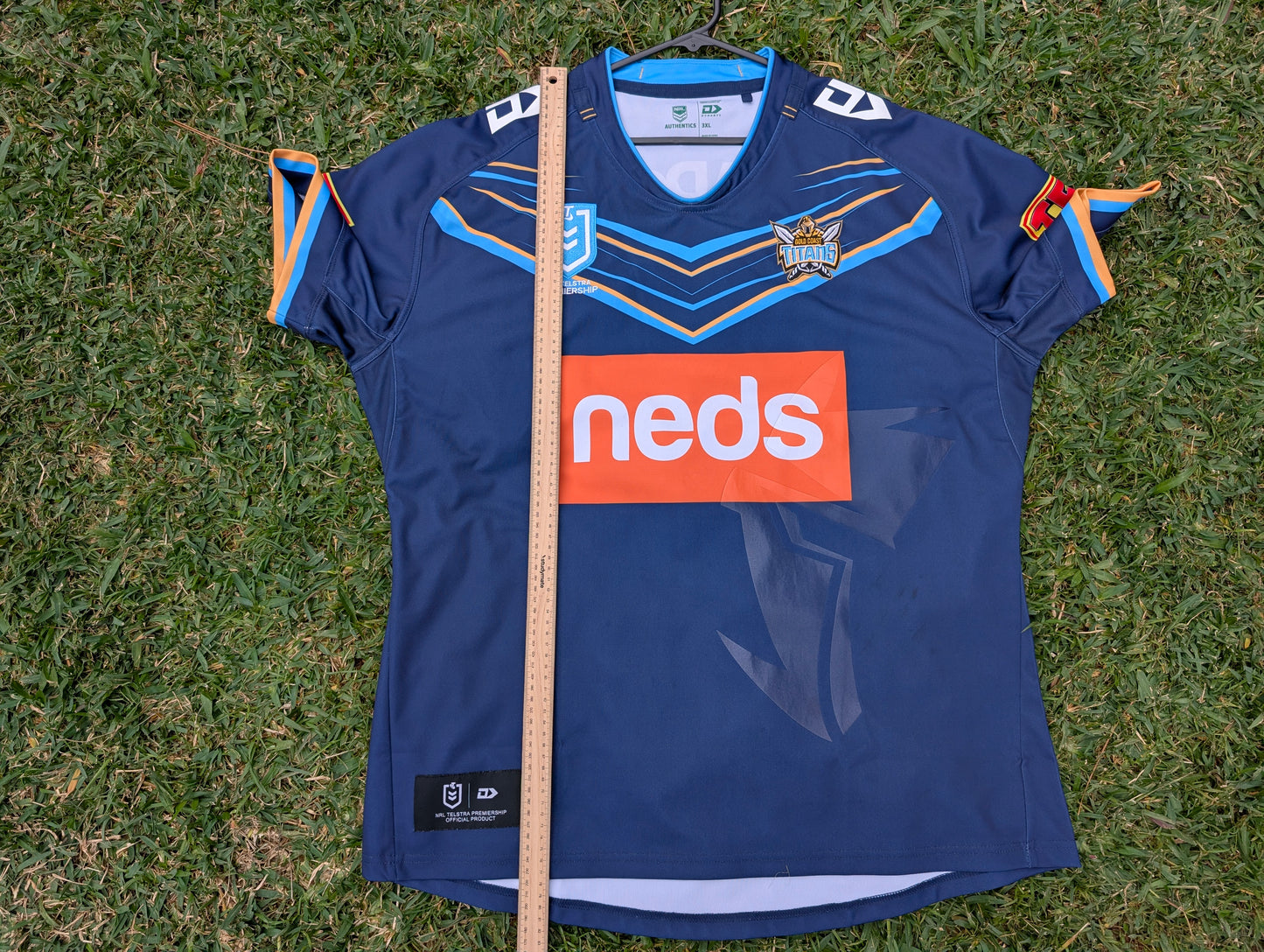 2019 Gold Coast Titans Home Jersey (3XL)