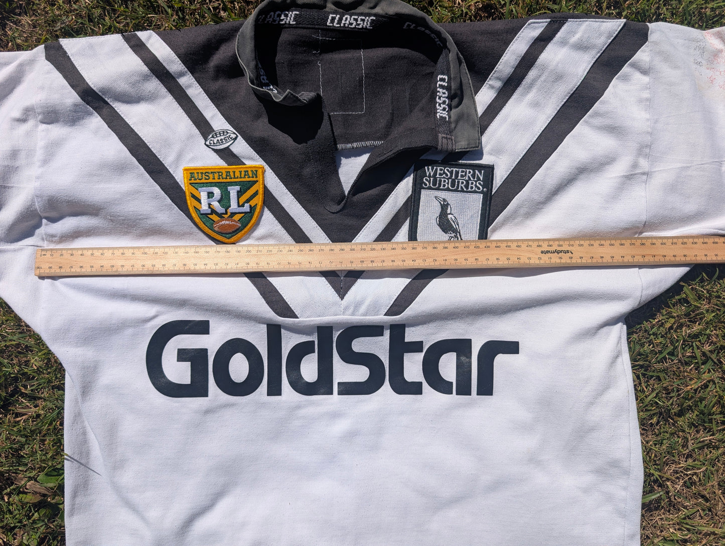 1995 Wests Magpies Away Jersey (XL)