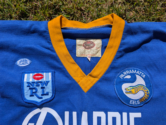 1986/7 Parramatta Eels Home Jersey (S)