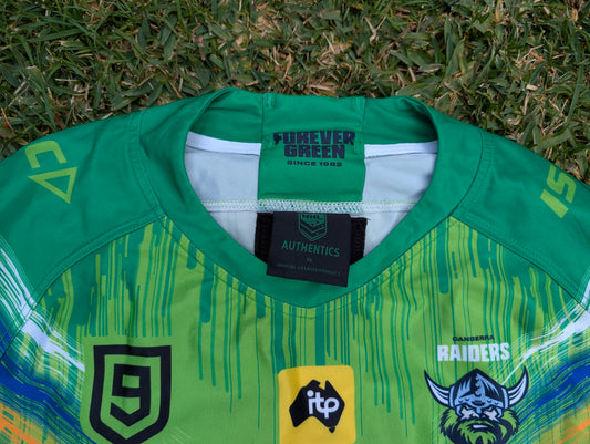 2020 Canberra Raiders Perth 9's Dunamis Lui Jersey (2XL)