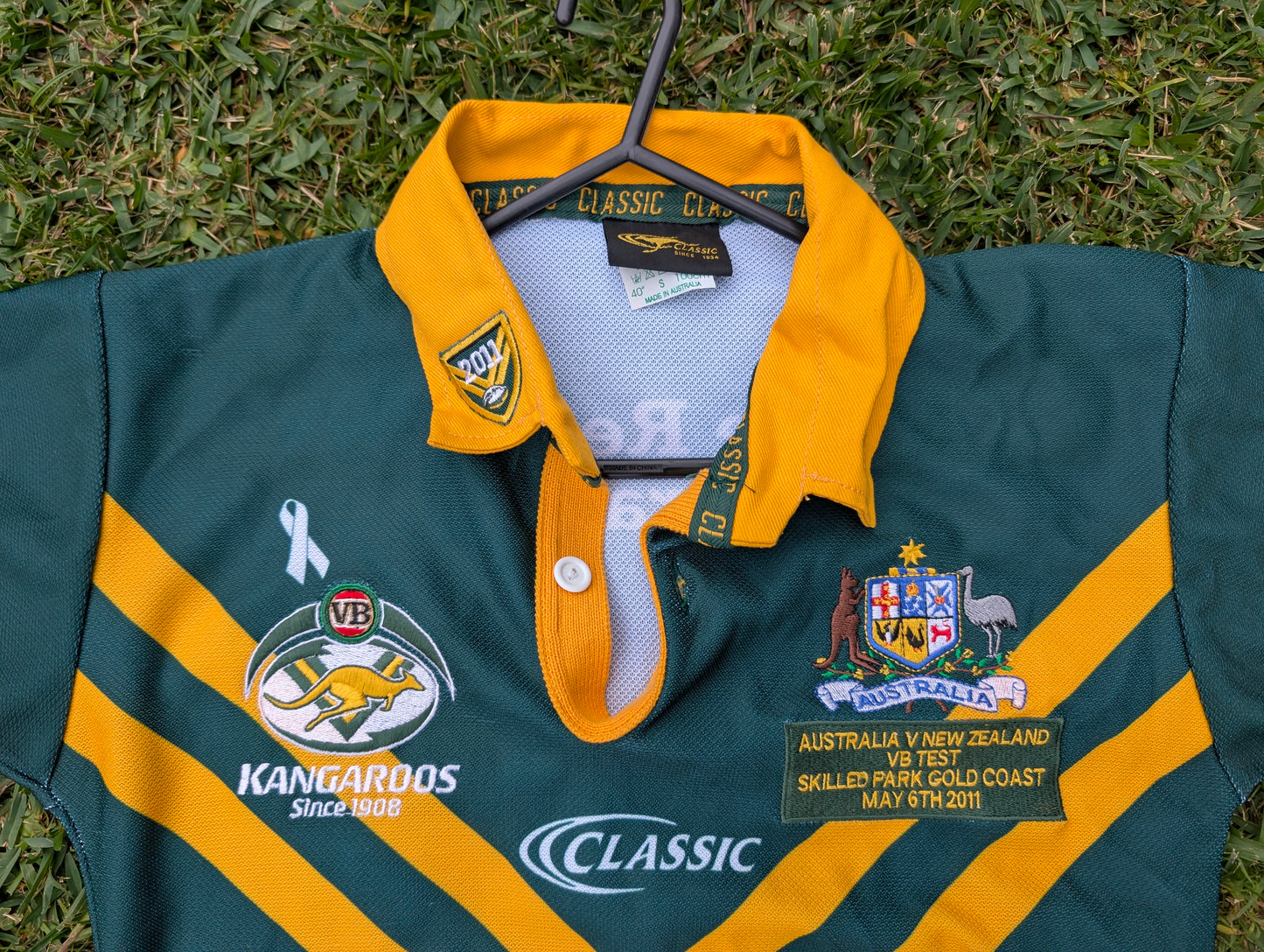 2011 Australian Kangaroos Player Issue Jersey