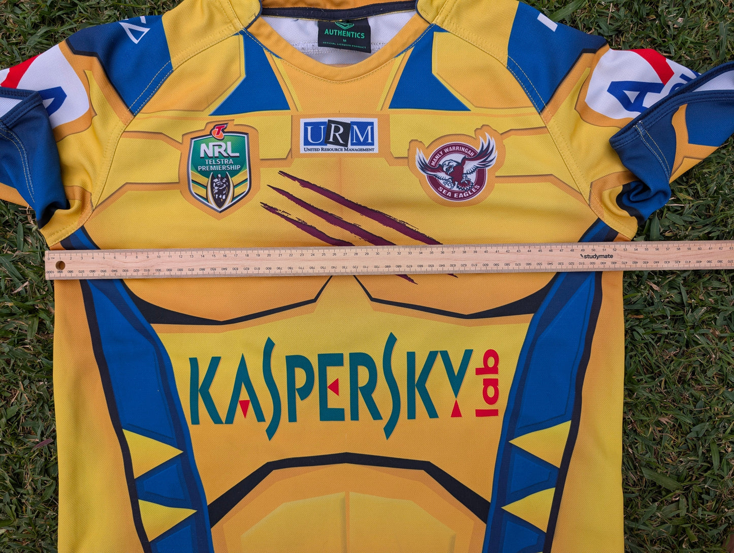 2014 Manly SeaEagles Wolverine Marvel Jersey (M)