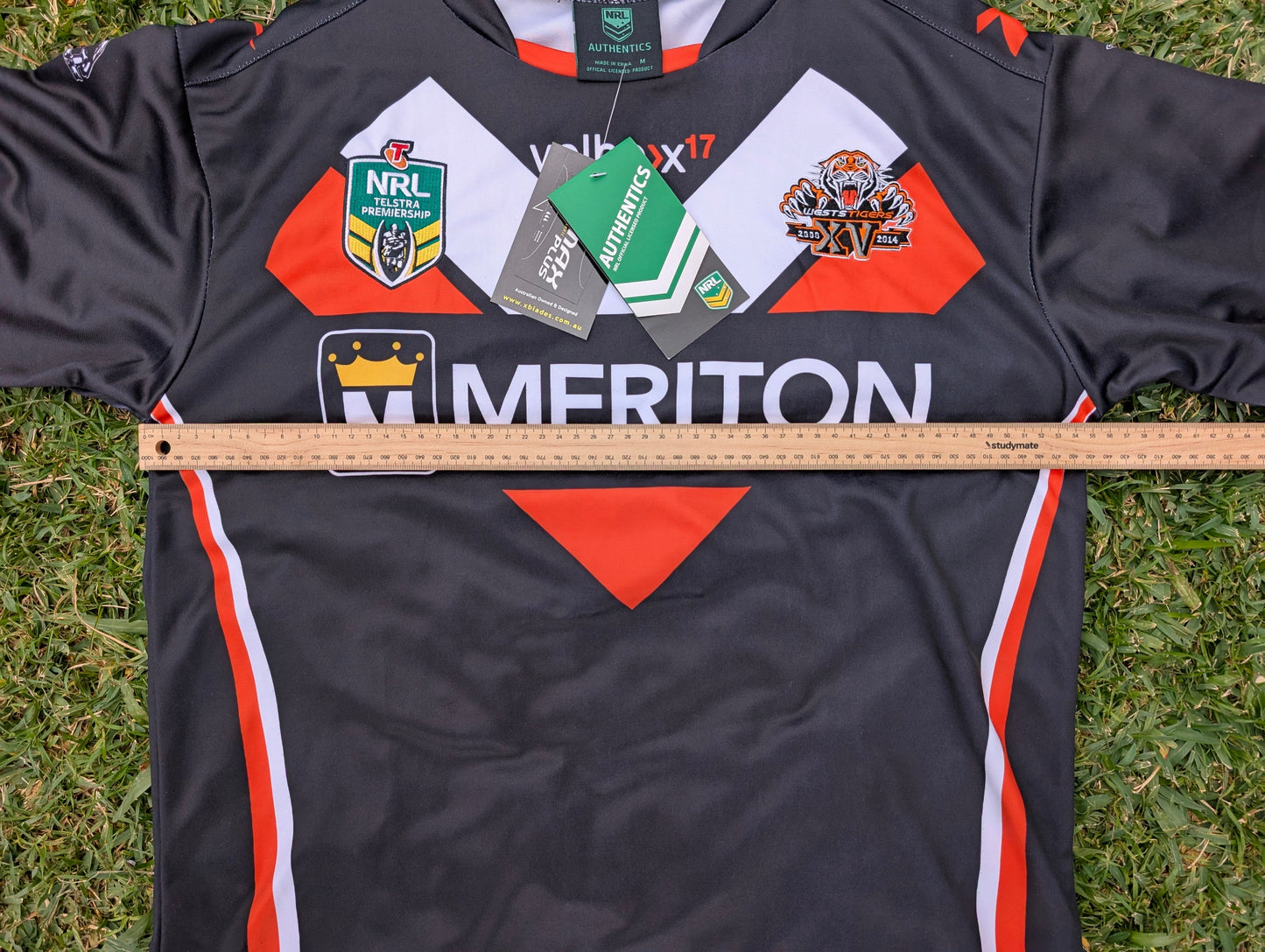 2014 Wests Tigers Home Jersey (L)
