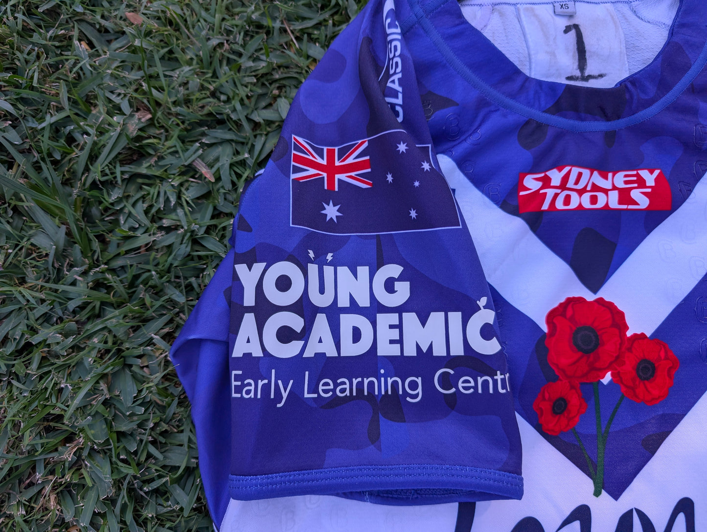 2022 Canterbury Bankstown Bulldogs Anzac Match Worn Jersey (XS)