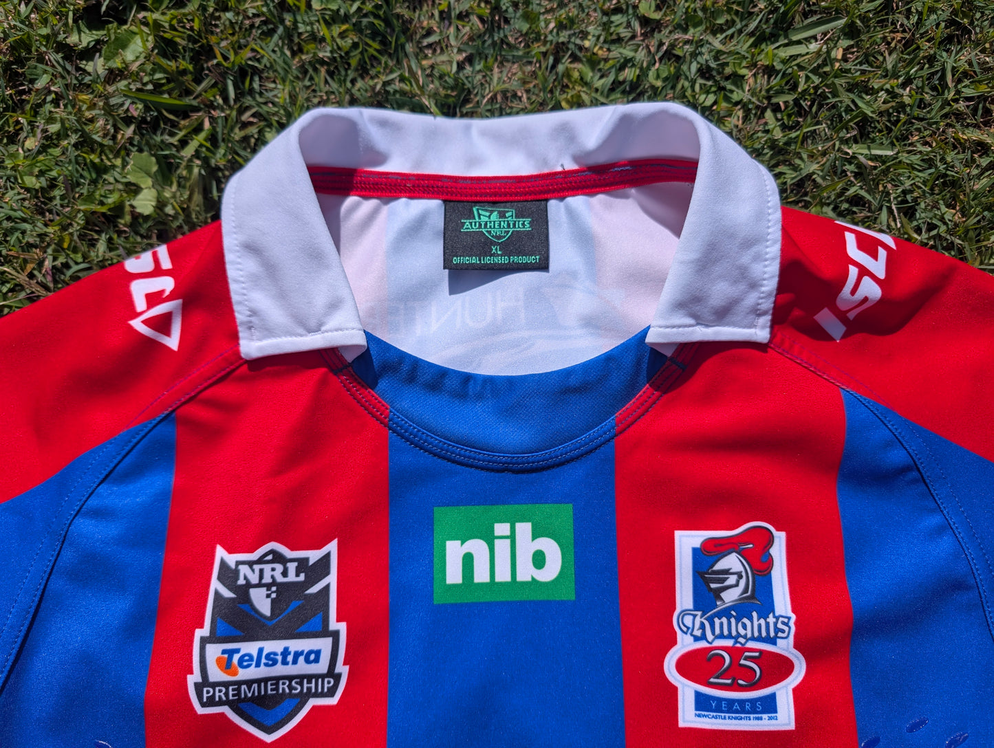 2012 Newcastle Knights Home Player Issue Jersey (XL)