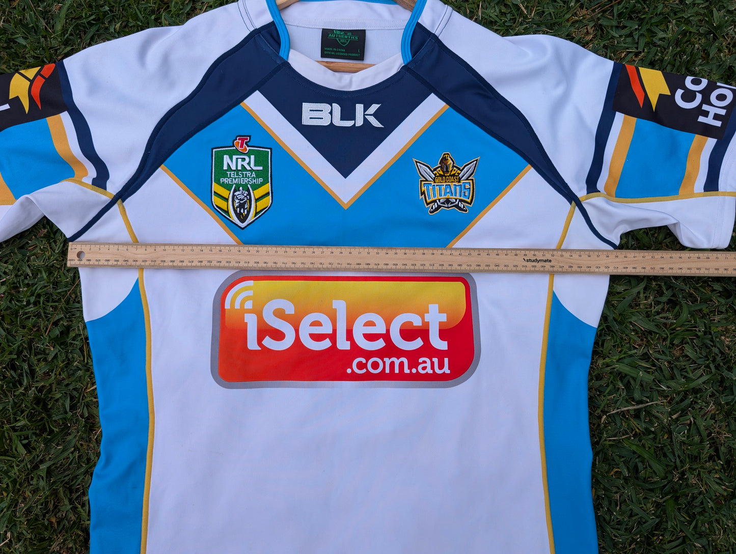 2014 Gold Coast Titans Away Jersey (XL)