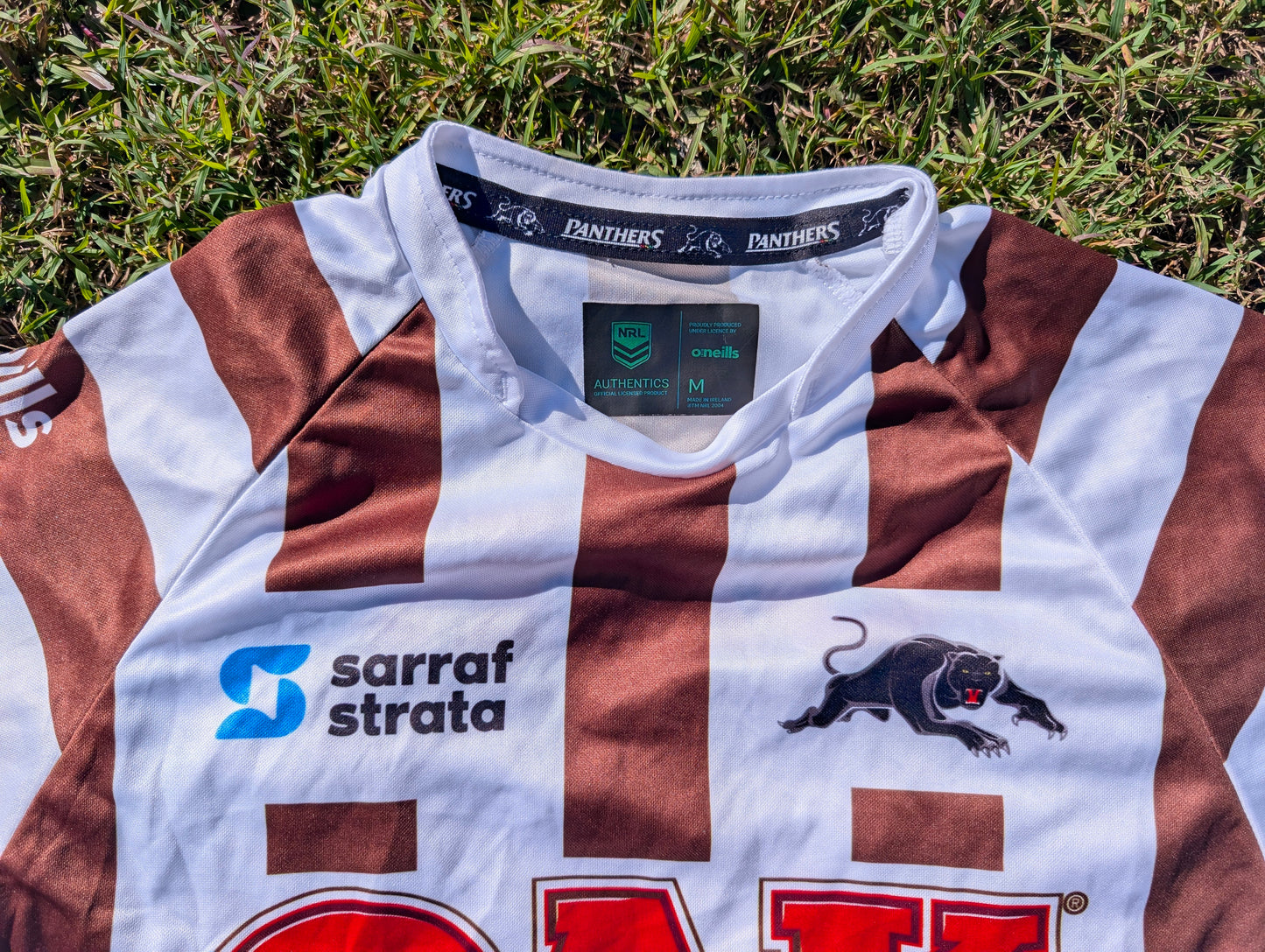 2021 Penrith Panthers Warm Up tee (M)