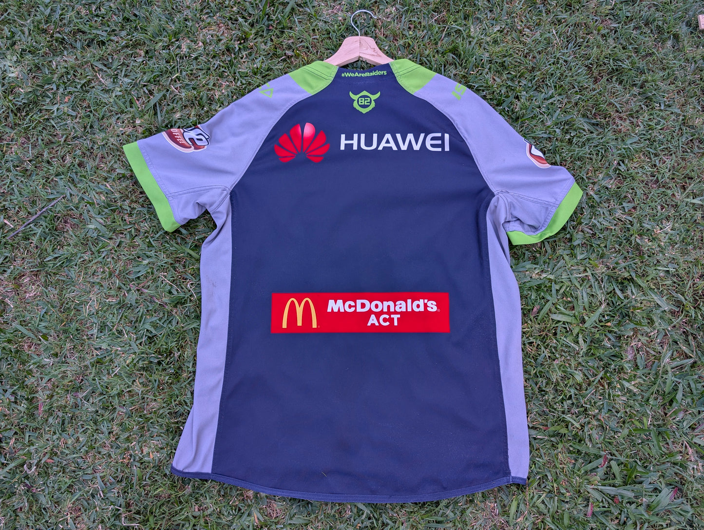 2017 Canberra Raiders Away Jersey (XL)