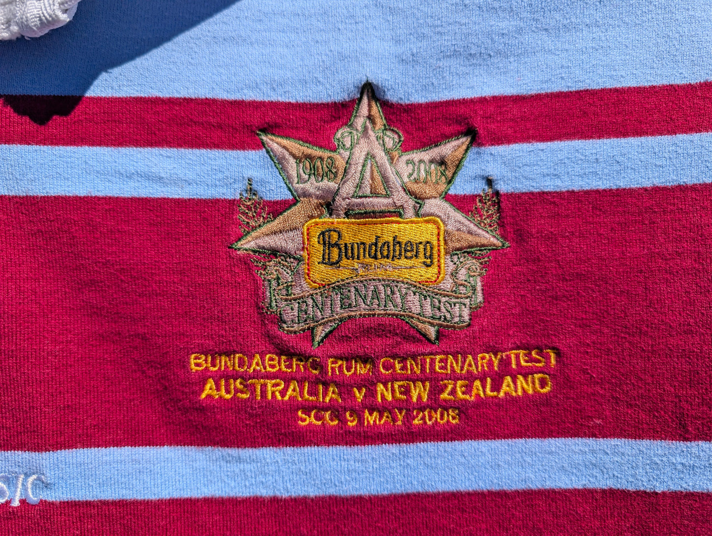 2008 Australian Kangaroos Centenary Test Jersey long sleeve (L)