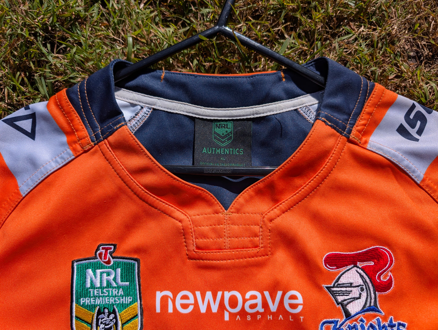 2017 Newcastle Knights Mining Jersey Signed (2XL)