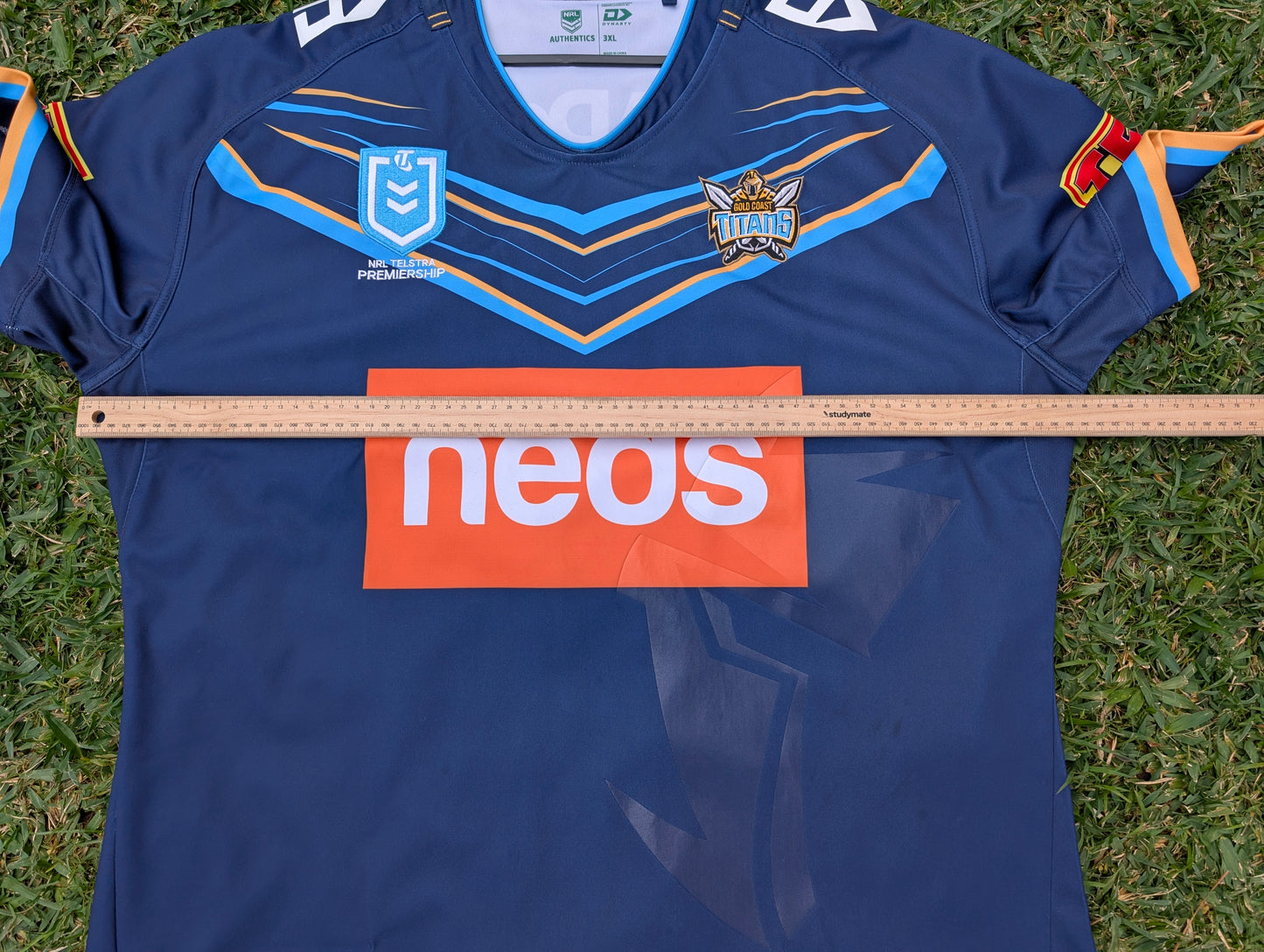 2019 Gold Coast Titans Home Jersey (3XL)