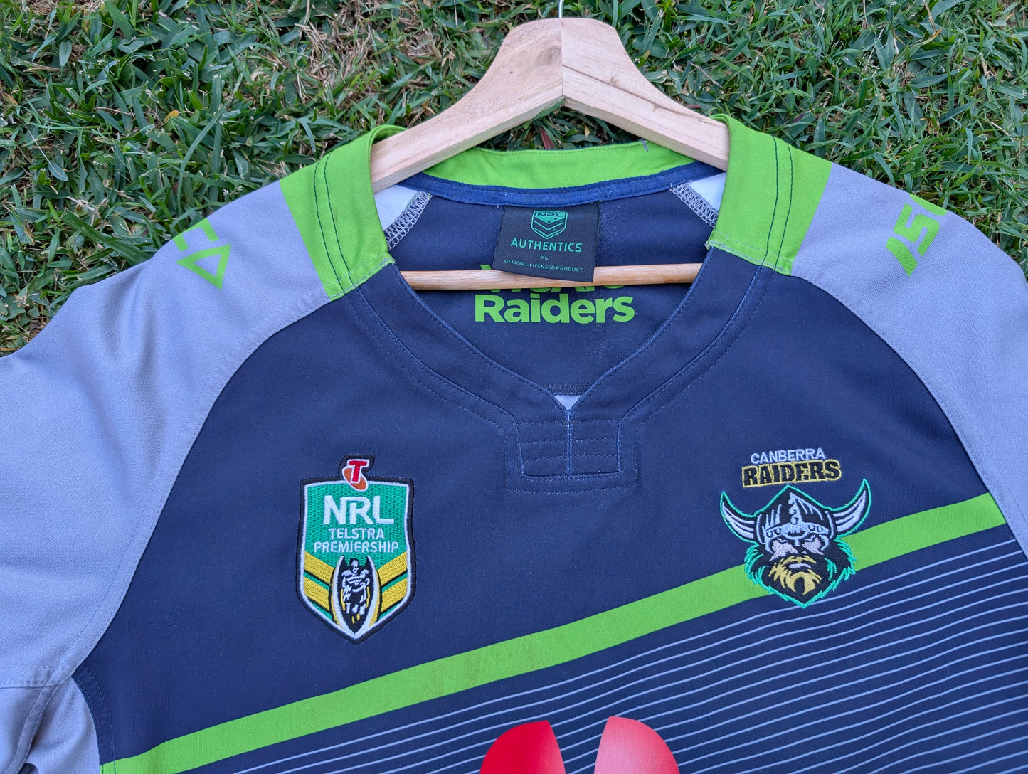 2017 Canberra Raiders Away Jersey (XL)
