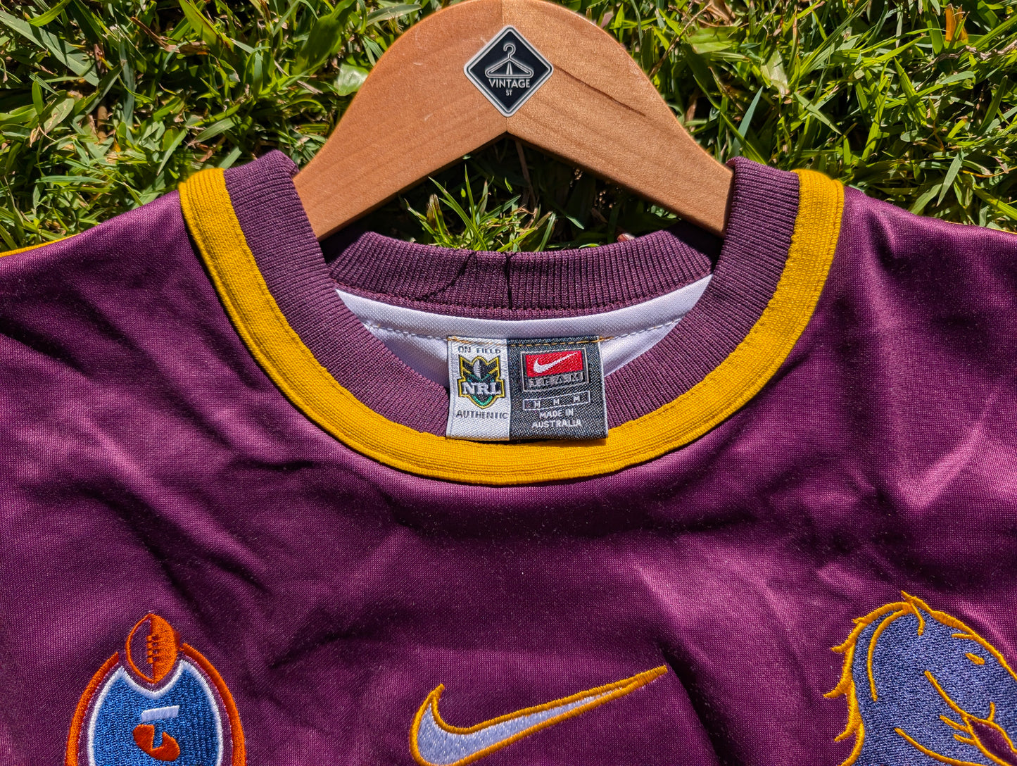 2005 Brisbane Broncos Darren Lockyer Player Issue Signed (M)