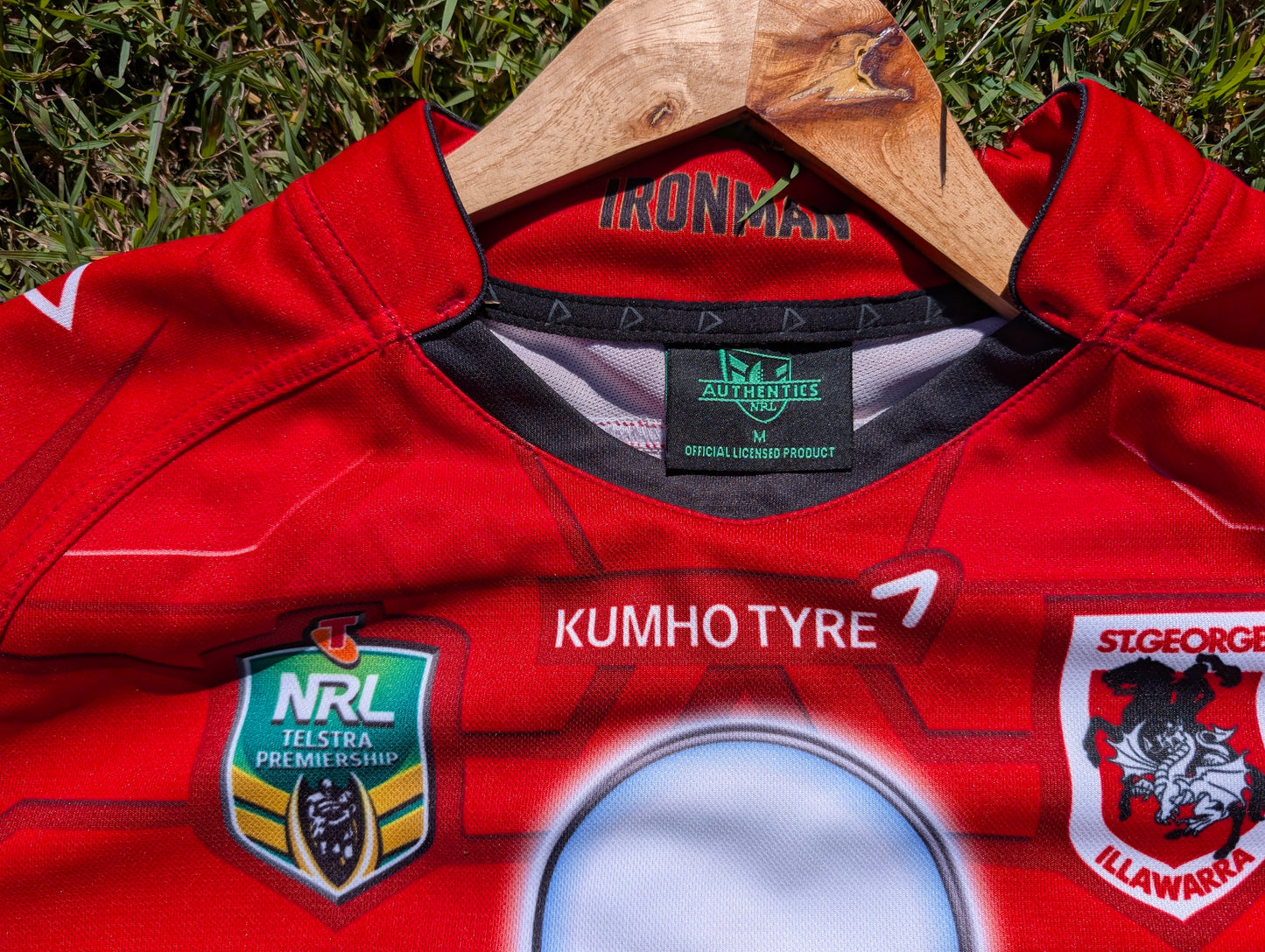 2014 St George Illawarra Ironman Marvel Jersey (M)