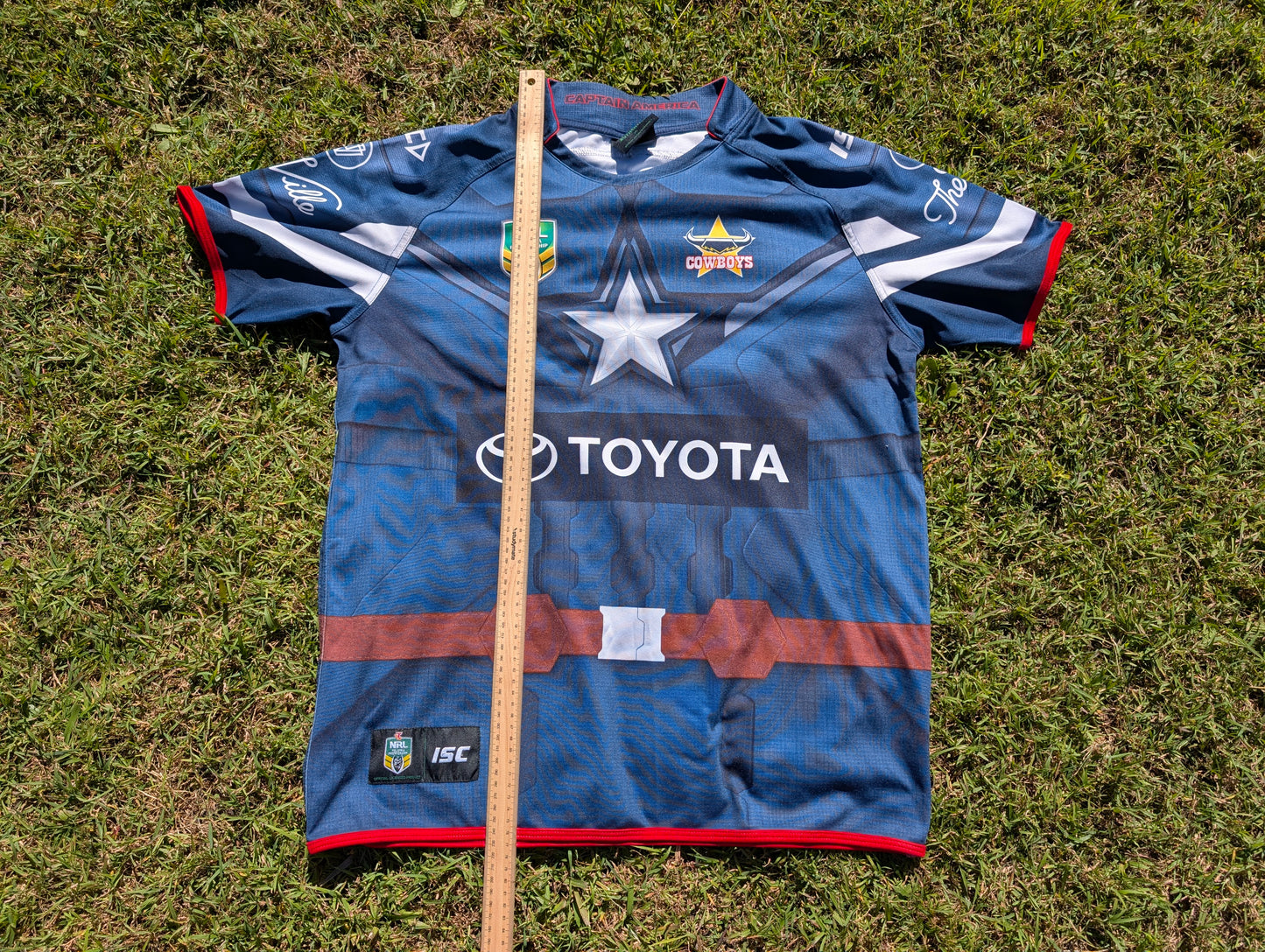 2017 NQ Cowboys Cpt America Marvel (XL)