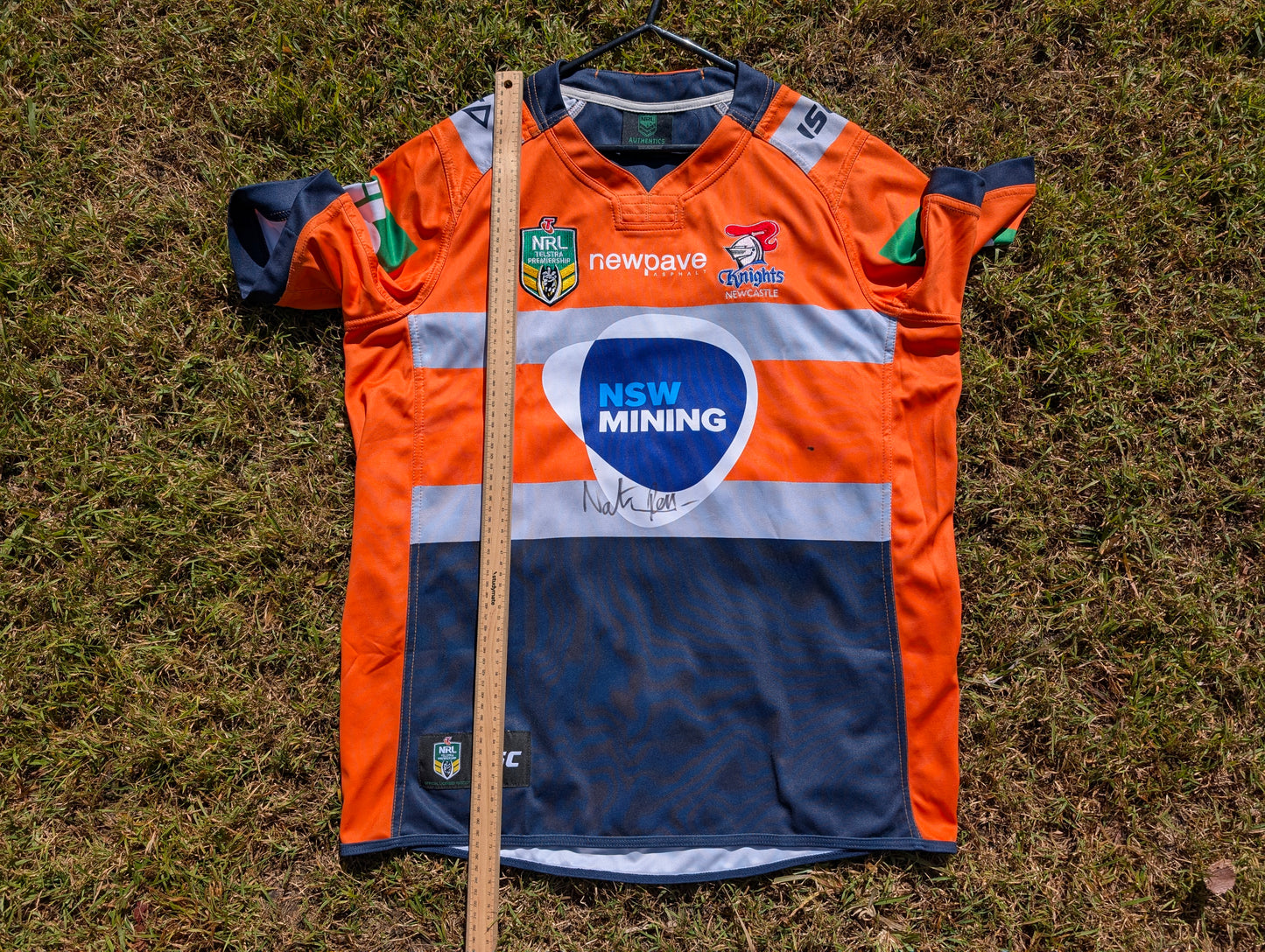 2017 Newcastle Knights Mining Jersey Signed (2XL)