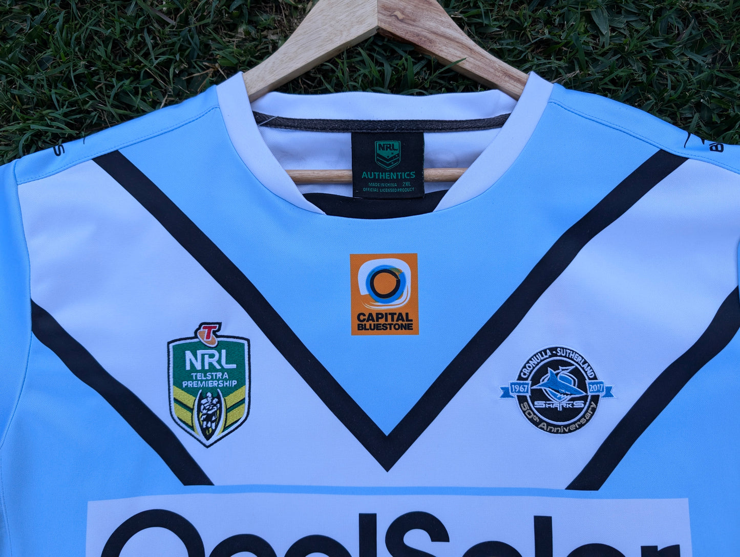 2017 Cronulla Sharks Heritage Jersey (2xl)