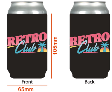 Retro Club Stubby Holder