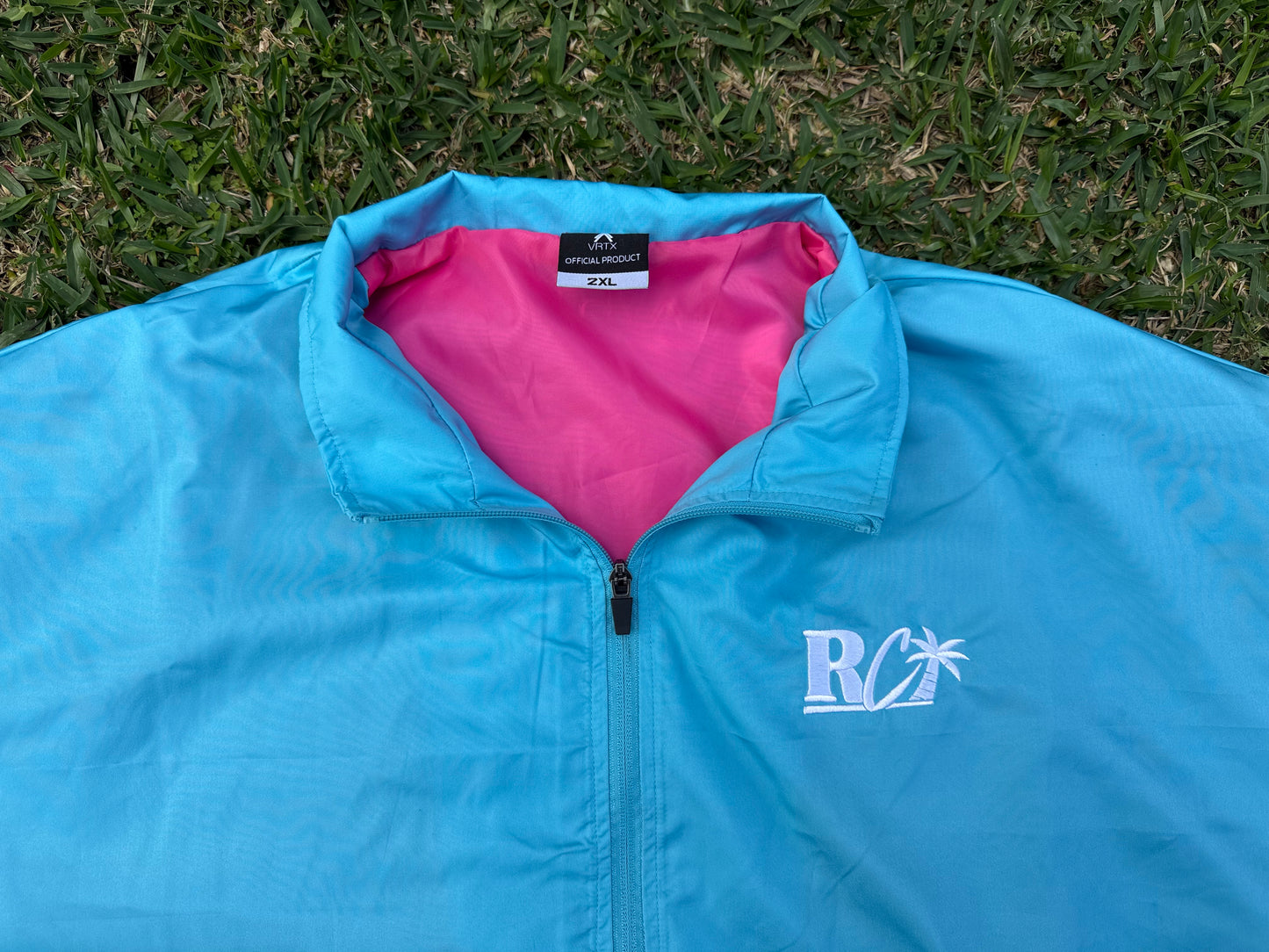 Retro Club Pink & Blue Jacket